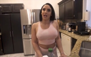 Being fucked by her own son!