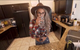 Being fucked by her own son!