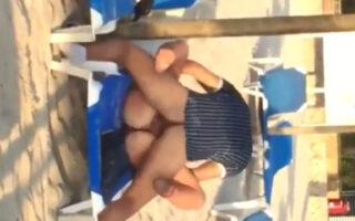 Mom and son fucking on the vacation!