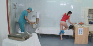 Naked and funny!