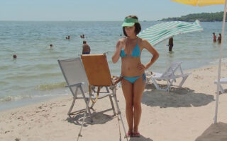 Topless fun!