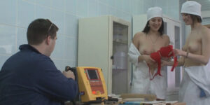 Naked and funny!