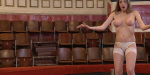 Naked and funny, erotic prank!
