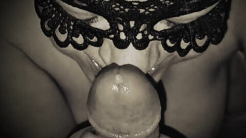 She gives blowjob to her real son!