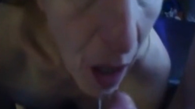 Mom eats my cum
