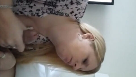 She blows her own son
