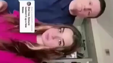 Daughter and father