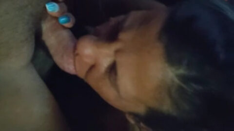 Blowjob for real son
