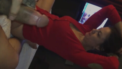 She gives blowjob tho her real son