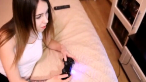 She gives blowjob to her own brother!