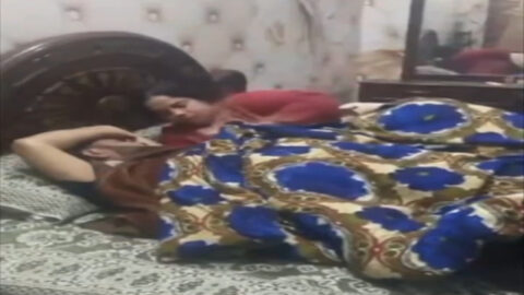 Amateur Arab mom recording herself fucking her son in a secret homemade incest video