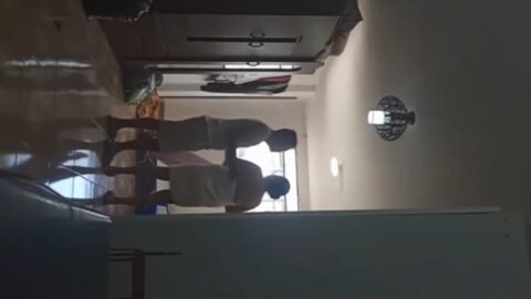 Amateur mom and son in intimate homemade taboo scene