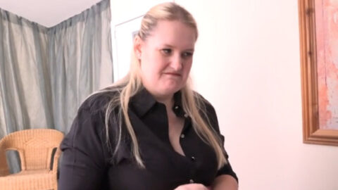 Natural chubby mother confronting her son over the sex tape saved in his browser history